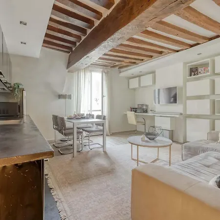 Large And Modern 1brd Flat At Lovely Saint Germain * باريس