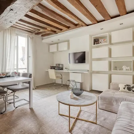 Large And Modern 1brd Flat At Lovely Saint Germain דירה פריז